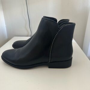 Bata Leather Ankle Boots